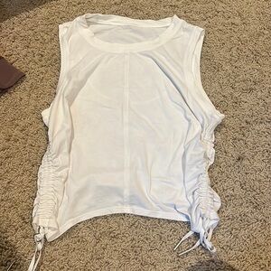 White Lulu tank- no tag probably a 6
